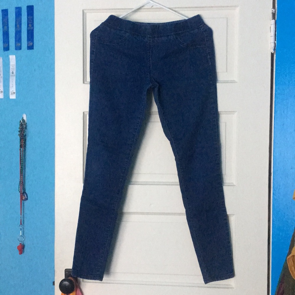 Medium-Wash jeggings